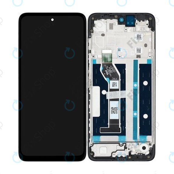 Motorola Moto G05 - LCD zaslon + zaslon osjetljiv na dodir + okvir - 5D68C29300 Genuine Service Pack