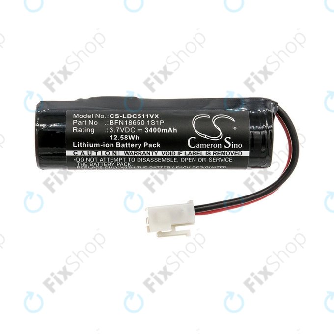 Leifheit Dry&Clean 51000, 51002, 51113, 51114 - Baterija BFN18650 1S1P Li-Ion 3.7V 3400mAh HQ