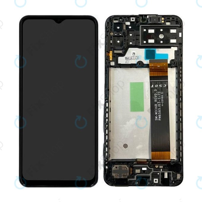 Samsung Galaxy A13 A135F - LCD zaslon + zaslon osjetljiv na dodir + okvir (crni) - GH82-28508A, GH82-28653A Originalni servisni paket