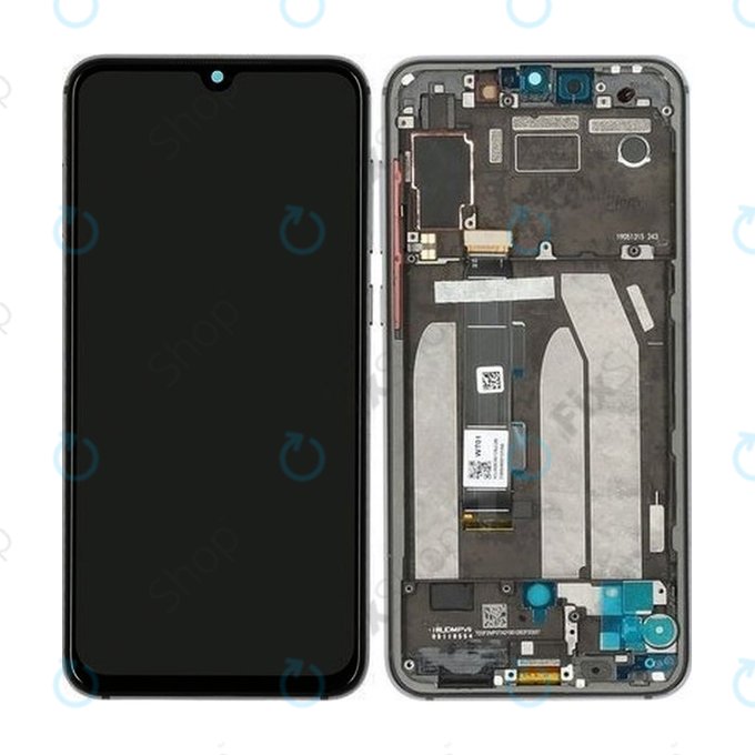 Xiaomi Mi 9 SE - LCD zaslon + zaslon osjetljiv na dodir + okvir (crni) - 5606101010B6 Originalni servisni paket