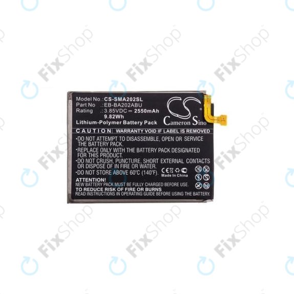 Samsung Galaxy A20e A202F - Baterija EB-BA202ABU 2950mAh HQ