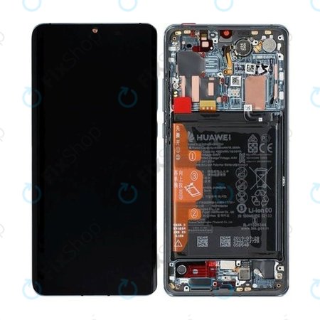Huawei P30 Pro - LCD zaslon + zaslon osjetljiv na dodir + okvir + baterija (Mystic Blue) - 02353DGJ