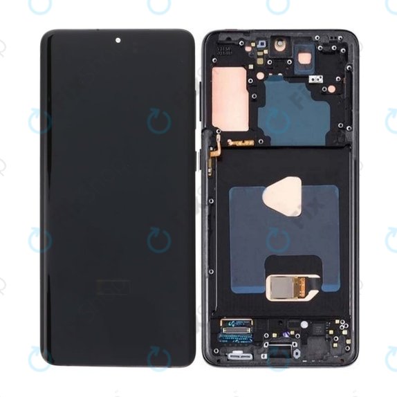 Samsung Galaxy S21 Plus G996B - LCD zaslon + zaslon osjetljiv na dodir + okvir (Phantom Black) OLED