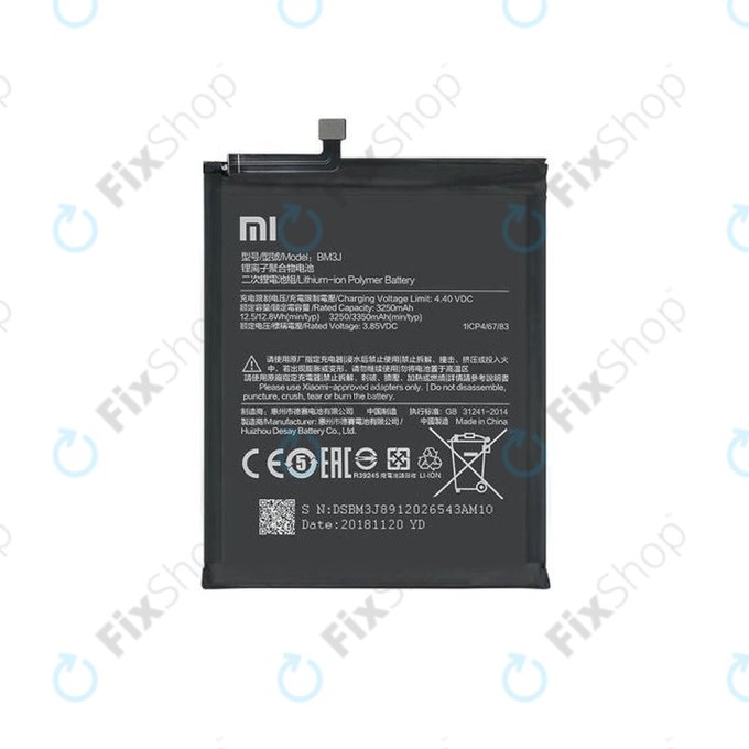 Xiaomi Mi 8 Lite - Baterija BM3J 3350mAh - 46BM3JA02018 Originalni servisni paket
