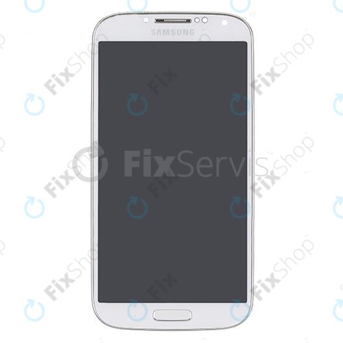 Samsung Galaxy S4 i9505 - LCD zaslon + zaslon osjetljiv na dodir + okvir (White Frost) OLED