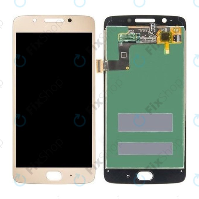 Motorola Moto G5 XT1676 - LCD zaslon + zaslon osjetljiv na dodir (Gold) TFT