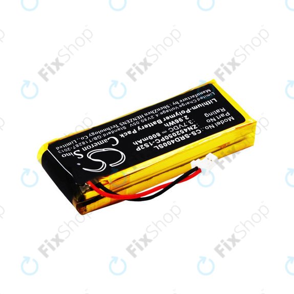 Baterija za Cardo Scala Rider G4, 800mAh, Li-Pol, 3.7V, ZN452050PC-1S2P, HQ