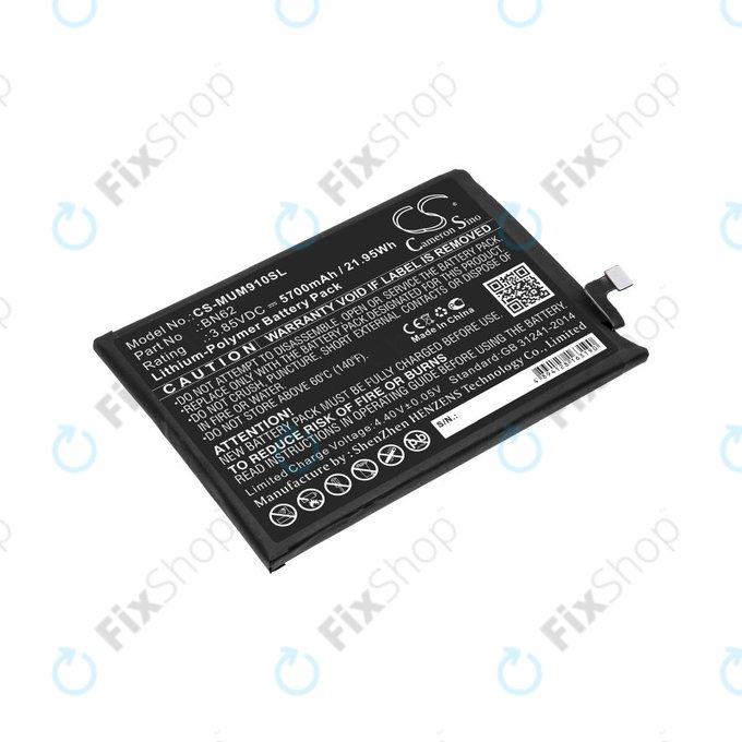 Xiaomi Redmi 9T - Baterija BN62 5700mAh HQ