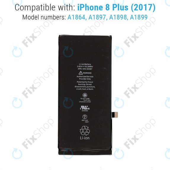 Apple iPhone 8 Plus - Baterija 2691mAh