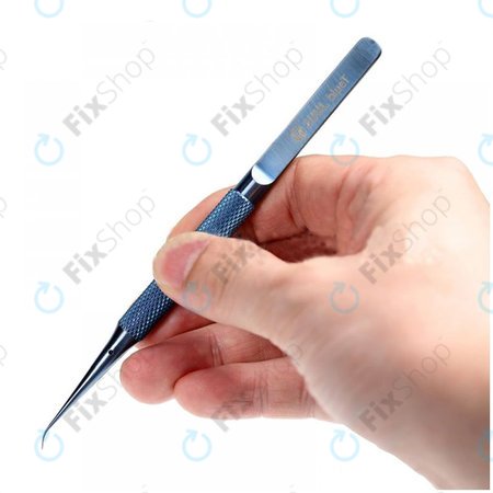 2UUL BlueT Curved Head - Pinceta od legure titana za precizan skok žice (0,1 mm)
