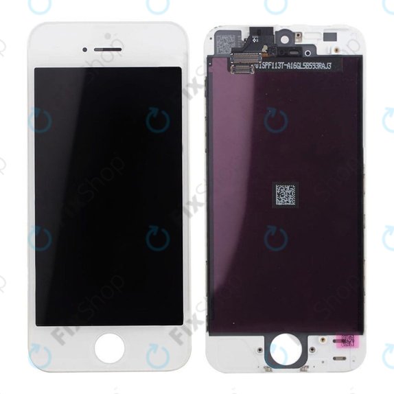 Apple iPhone 5 - LCD zaslon + zaslon osjetljiv na dodir + okvir (bijeli)