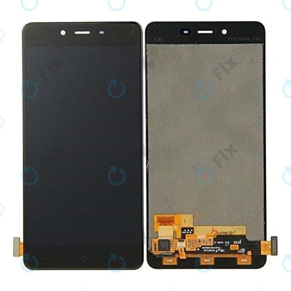 OnePlus X - LCD zaslon + zaslon osjetljiv na dodir (Black) TFT