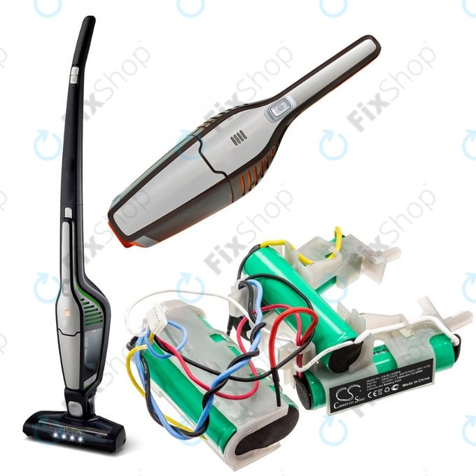 AEG Electrolux Ergorapido-series, CX-7-series, QX8-series - Baterija 8087979053, 809115702, VBHC7787E Li-Ion 18.0V 2500mAh HQ