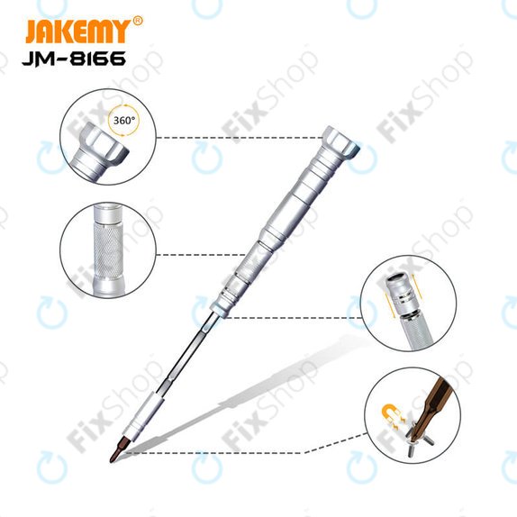 Jakemy JM-8166 - Višenamjenski alat za odvijače 61 u 1