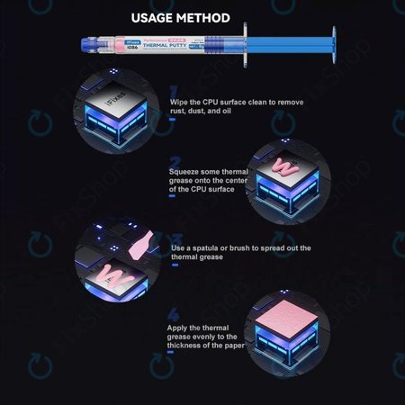 iFixes i086 Pink Performance Thermal Compound - termalna pasta za telefon/tablet, 8g