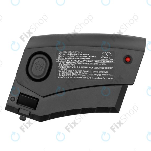 Kärcher KC55 - Baterija 6.654-118.0, 28100010 Ni-MH 4.8V 2000mAh HQ