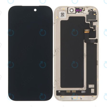 Zaslon Soft OLED 120Hz za iPhone 17 Pro - Dodirno staklo + Okvir, DIAGNOSTIC