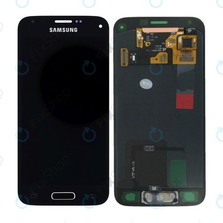 Samsung Galaxy S5 Mini G800F - LCD zaslon + zaslon osjetljiv na dodir (ugljeno crna) - GH97-16147A Originalni servisni paket