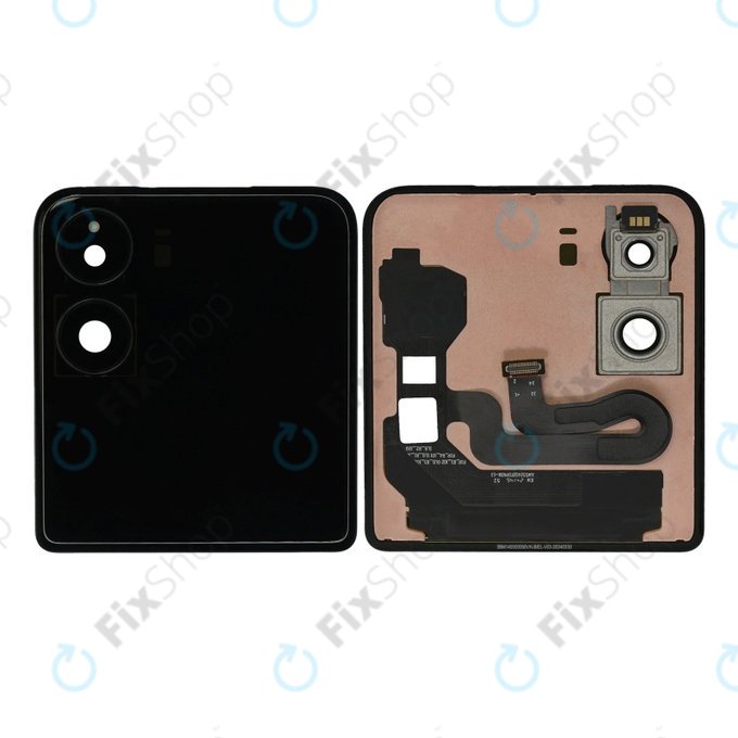 Xiaomi Mix Flip 2405CPX3DC - LCD zaslon + zaslon osjetljiv na dodir (vanjski) (Purple) - 560005000N800 Genuine Service Pack