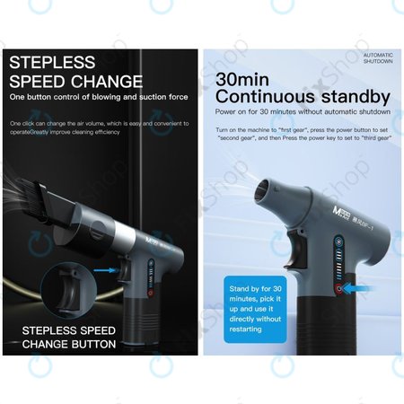 MaAnt BF-1 - Višenamjenski turbinski ventilator za usisavanje i puhanje