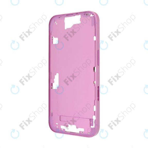 Apple iPhone 16 - Srednji okvir + Tipke za uključivanje + Glasnoću (Pink)