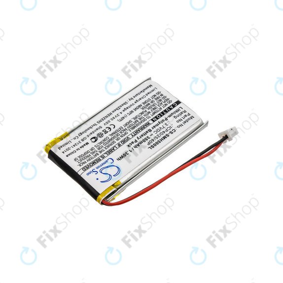 Baterija za Sena SMH-5, 350mAh, Li-Pol, 3.7V, ICP40/25/40P, HQ