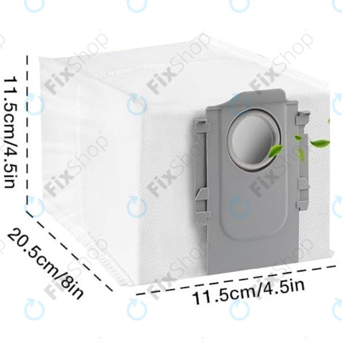 Xiaomi Roborock Qrevo Curv, Qrevo Edge, S8 MaxV Ultra, S8 Max Ultra, Saros 10, Saros 10R, QV-series - Vrećica za prašinu