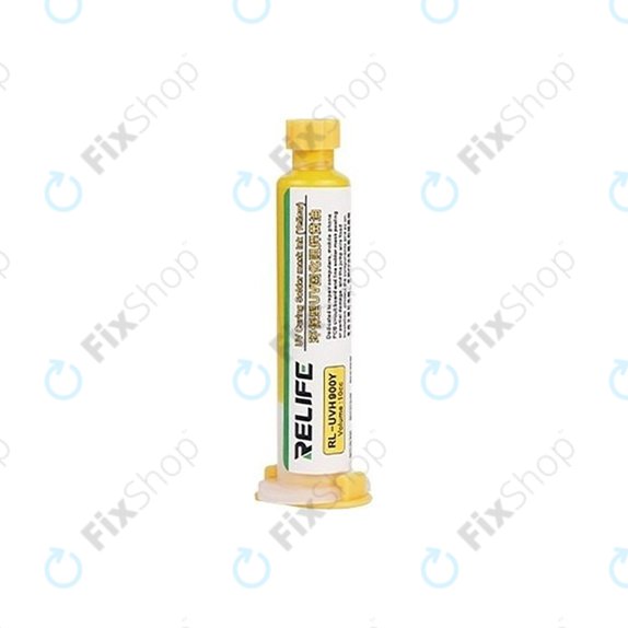 Relife RL-UVH900Y - UV Vytvrditeljiva Lemilica Maska - 10ml (Žuta)