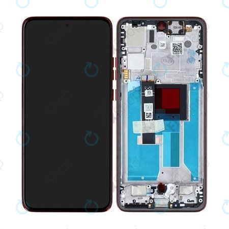 Motorola Edge 50 Neo - LCD zaslon + zaslon osjetljiv na dodir + okvir (Poinciana) - 5D68C28684 Genuine Service Pack