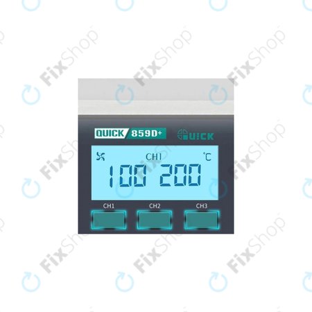 Quick 859D+ - Teplovzdušna lemilica postaja