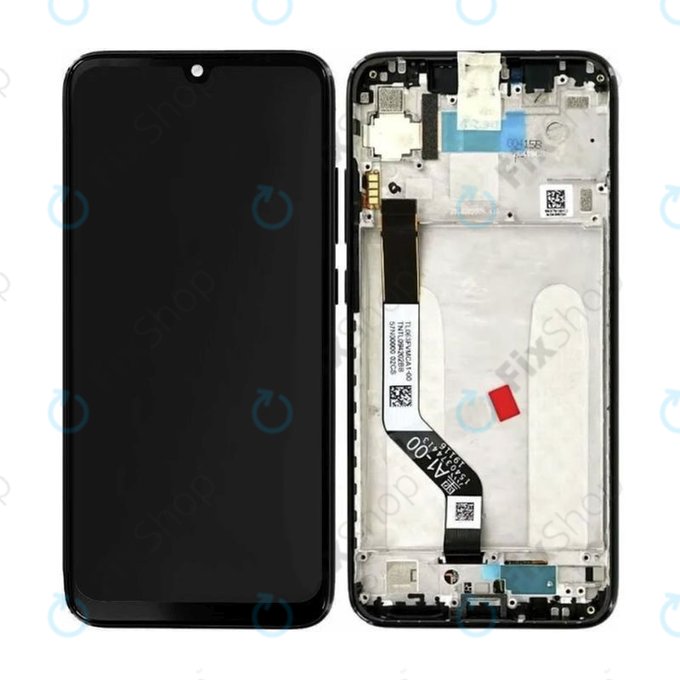 Xiaomi Redmi Note 7 M1901F7G M1901F7H - LCD zaslon + zaslon osjetljiv na dodir + okvir (bijeli) - 560460002033 Originalni servisni paket