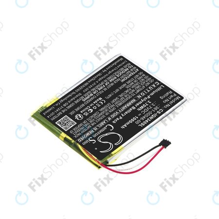 Baterija za Garmin Dash Cam 20, Nuvi 3400, 1000mAh, Li-Pol, 3.7V, 361-00046-00, HQ