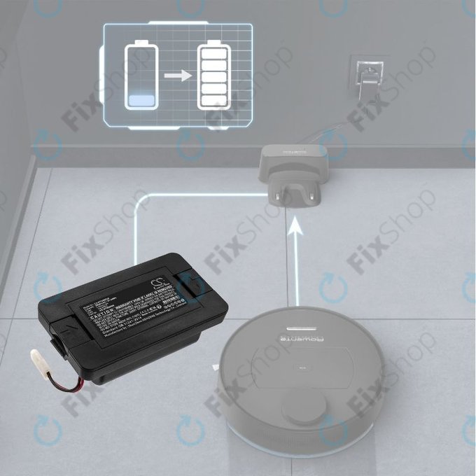 Rowenta Explorer-serija, Smart Force Essential-serija, Tefal Explorer-serija - Baterija RS-RT900866 2600mAh HQ