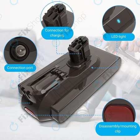 Dyson V11, V15 - Baterija Li-Ion 4000mAh HQ