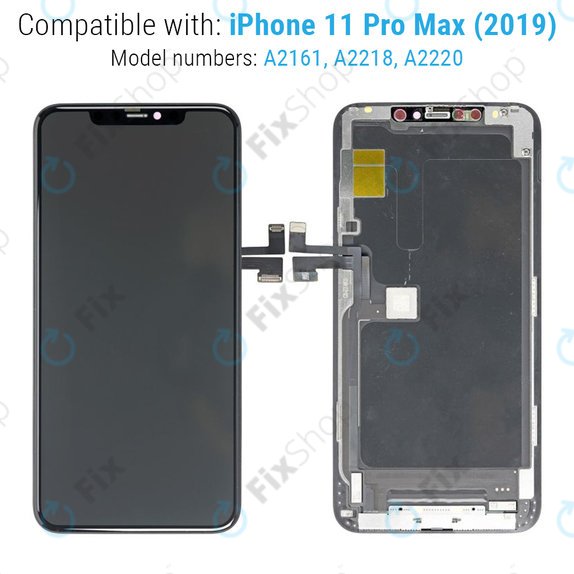 Apple iPhone 11 Pro Max - LCD zaslon + zaslon osjetljiv na dodir + okvir Refurbished