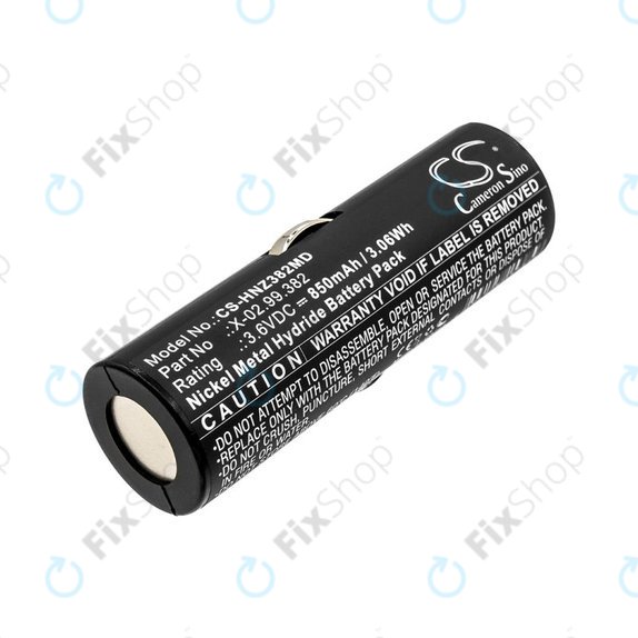 Baterija za Heine Beta Handles, Heine Ophthalmoscope Beta 200, 850mAh, Ni-MH, 3.6V, X-02.99.382, BATT/110904-A1, HQ