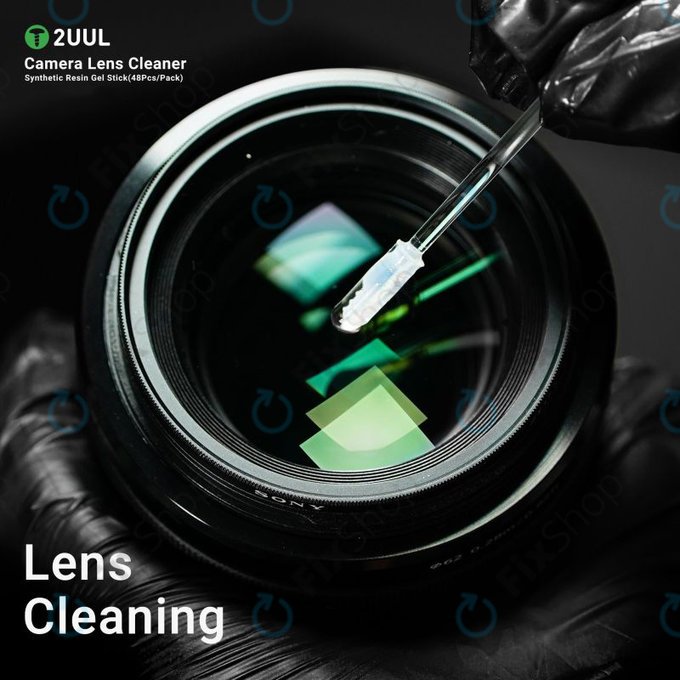 2UUL CL21 - Čistači za objektiv kamere (48 kom)