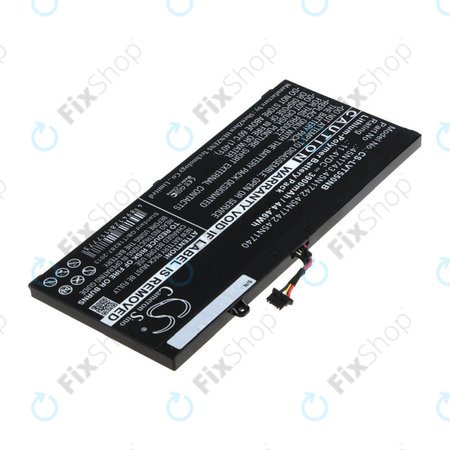Baterija za Lenovo ThinkPad T550, T560, W550, 3900mAh, Li-Pol, 11.4V, 45N1743, HQ