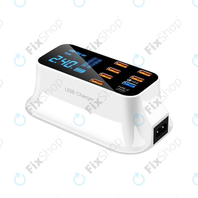 Asometech Model E - USB stanica za punjenje s USB 3.0 & USB-C