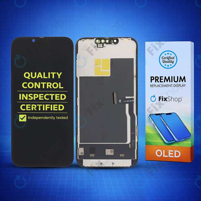 Apple iPhone 13 Pro - LCD zaslon + zaslon osjetljiv na dodir + okvir Soft OLED FixPremium 120Hz