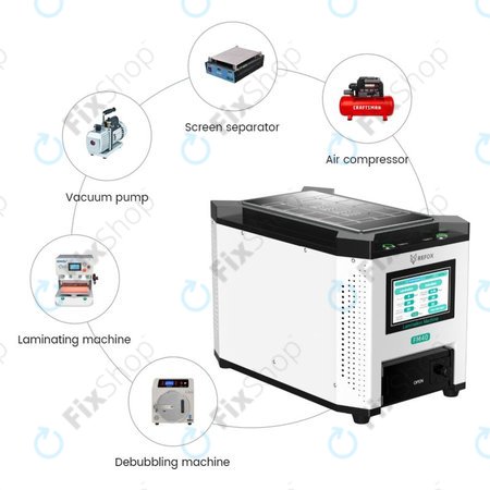 Refox FM40 - Stroj za Laminiranje LCD Ekrana 3v1