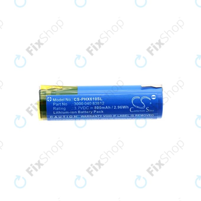 Baterija za Oral-B Genius X, Philips HX6100 Series, 800mAh, Li-Ion, 3.7V, 3000 040 83812, HQ