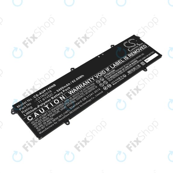 Baterija za Asus VivoBook Pro 14, 14X, 15 OLED, 5400mAh, Li-Pol, 11.61V, C31N2019, HQ