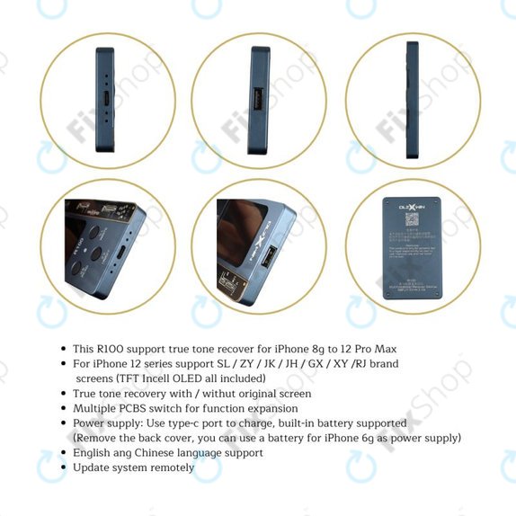 DLZ WIN - DL R100 True Tone Restore Programator (iPhone 12-series)