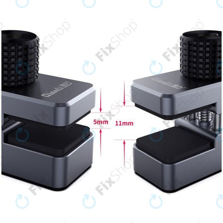 QianLi iClamp - Aluminijska stezaljka s gumenim punjenjem - Raspon 11 mm (4kom)