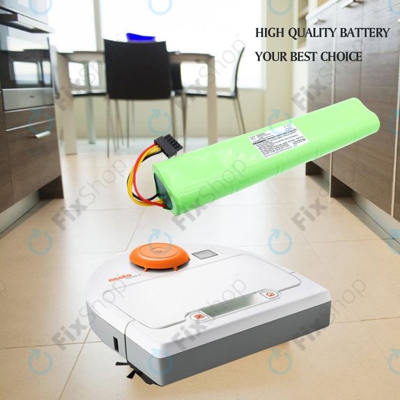 Baterija za Neato Botvac 70, 75, 80, 85, 2000mAh, Ni-MH, 12V, NX2000SCx10, HQ