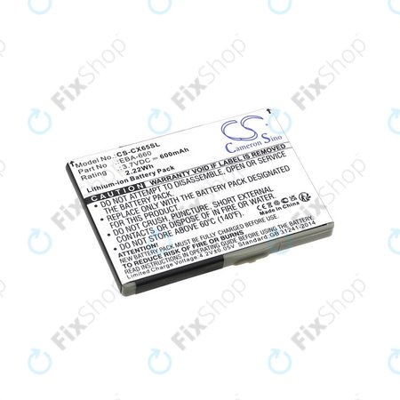 Baterija za Siemens M8, A31, CS66, SS66, 600mAh, Li-Ion, 3.7V, EBA-660, HQ