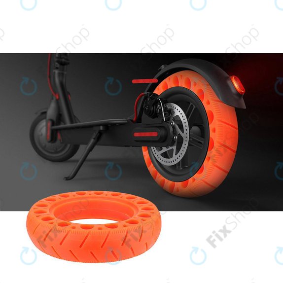 Xiaomi Mi Electric Scooter 1S, 2 M365, Essential, Pro, Pro 2 - Izdržljiva puna guma bez zračnica (Tip 1) (Red)