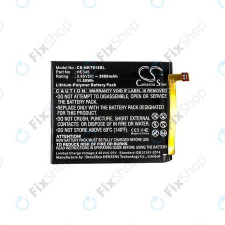 Nokia 6.1 - Baterija HE345 3000mAh HQ