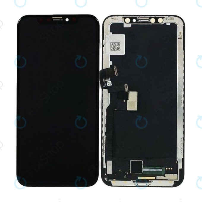 Apple iPhone XS Max - LCD zaslon + zaslon osjetljiv na dodir + okvir In-Cell FixPremium